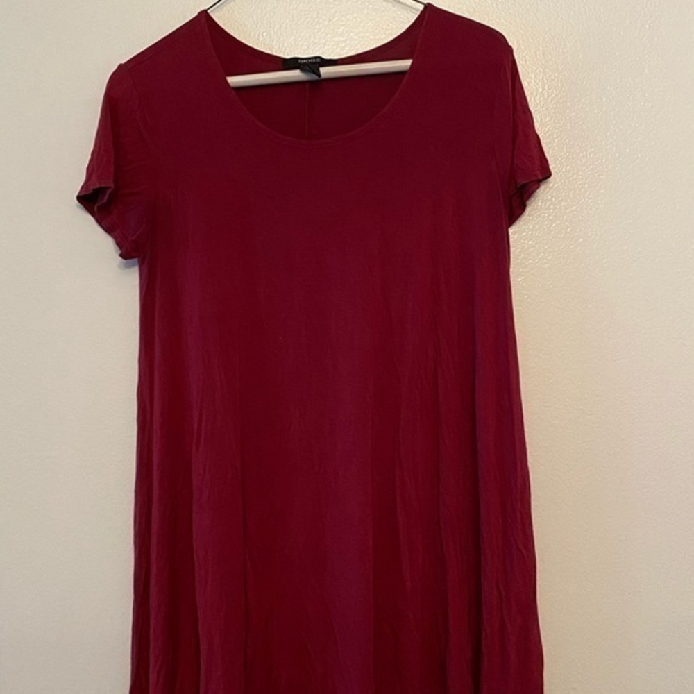 Red Swing Dress‎
